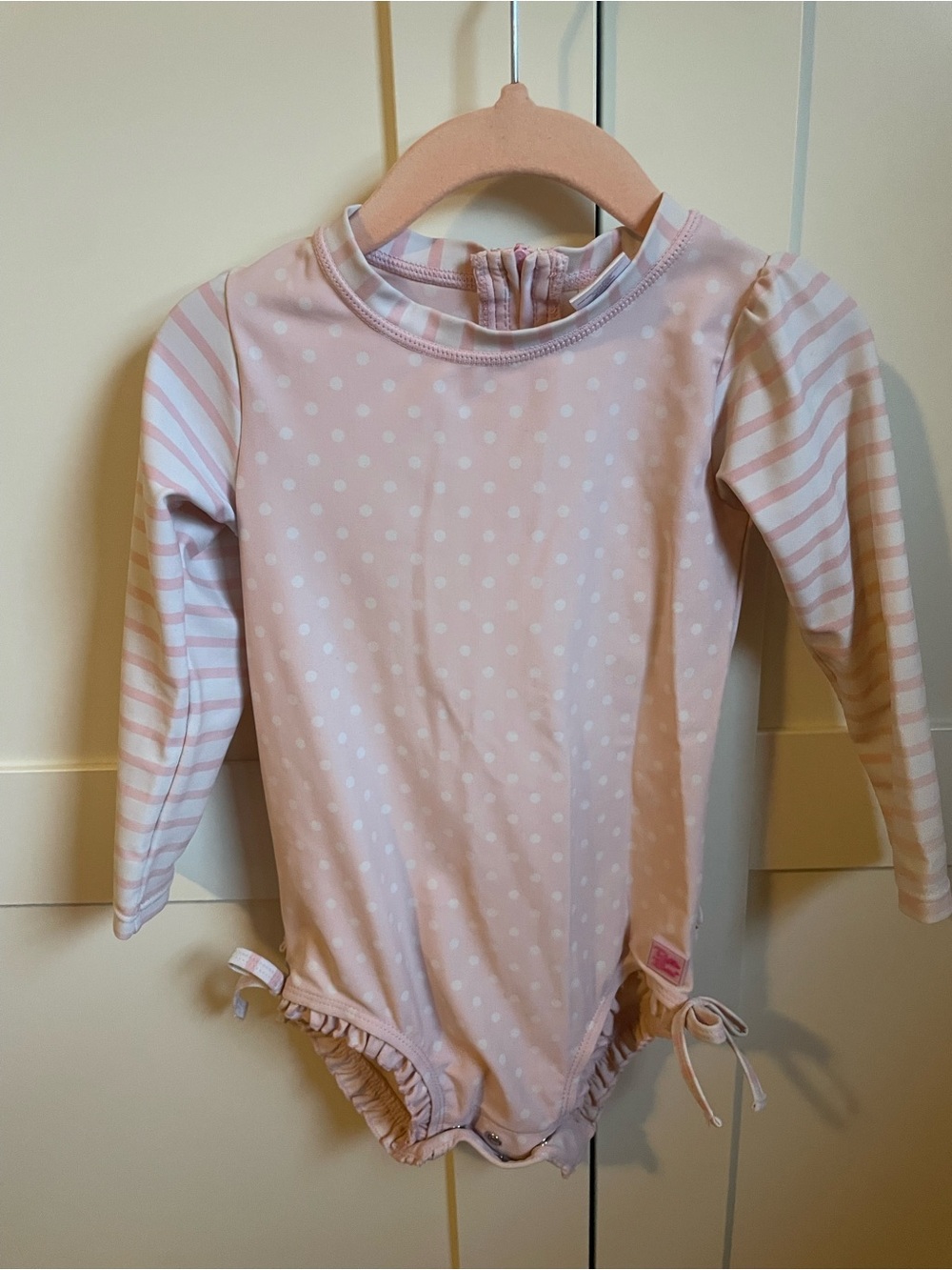 Ruffle butts pink 2t swim suit